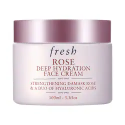 fresh Rose & Hyaluronic Acid Deep Hydration Moisturizer Cream - Image 2