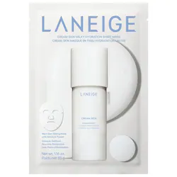 LANEIGE Cream Skin Milky Hydration Sheet Mask with Ceramides & Peptides Toner - Image 2