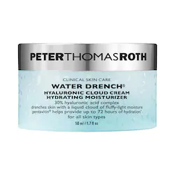 Peter Thomas Roth Water Drench Hyaluronic Acid Cloud Cream Hydrating Refillable Moisturizer for All Skin Types
