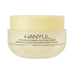 Hanyul Korean Yuja Brightening Sleeping Mask & Moisturizer with Vitamin C and Niacinamide - Image 2