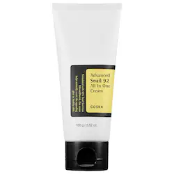 COSRX Advanced Snail 92 All in One Cream with Snail Mucin for Lightweight Hydration and Moisture Barrier Support